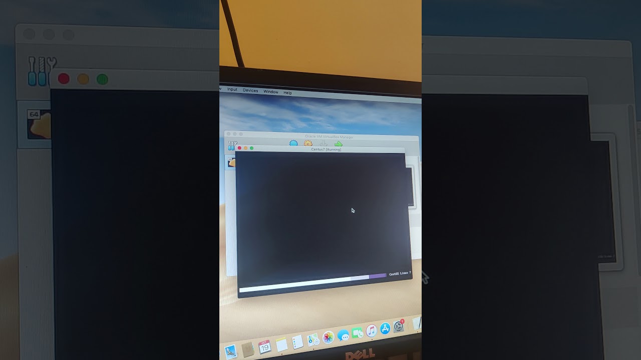 linux virtual machine full screen