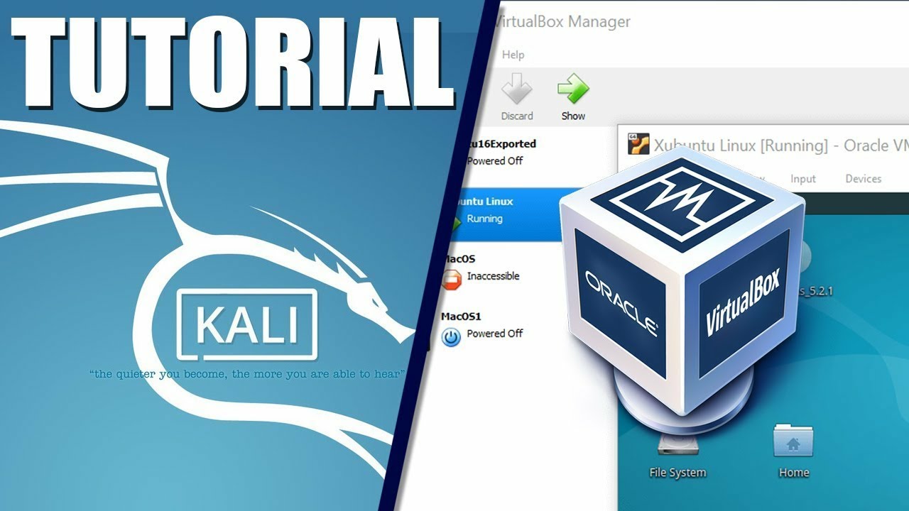 kali linux virtualbox image file vs iso