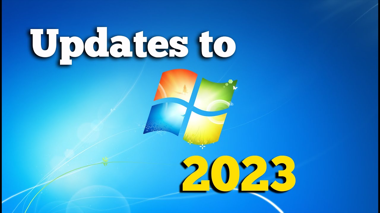 How to get Windows 7 Updates until 2023 Windows 7 End of Life BENISNOUS