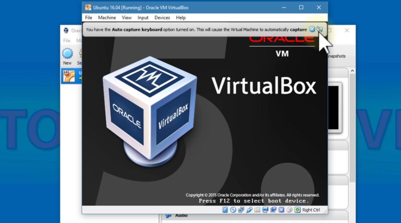 now to install ubuntu on virtualbox