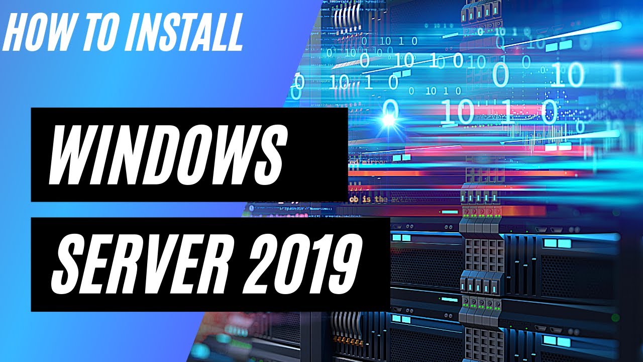 How To Install Windows Server 2019 Free And Easy