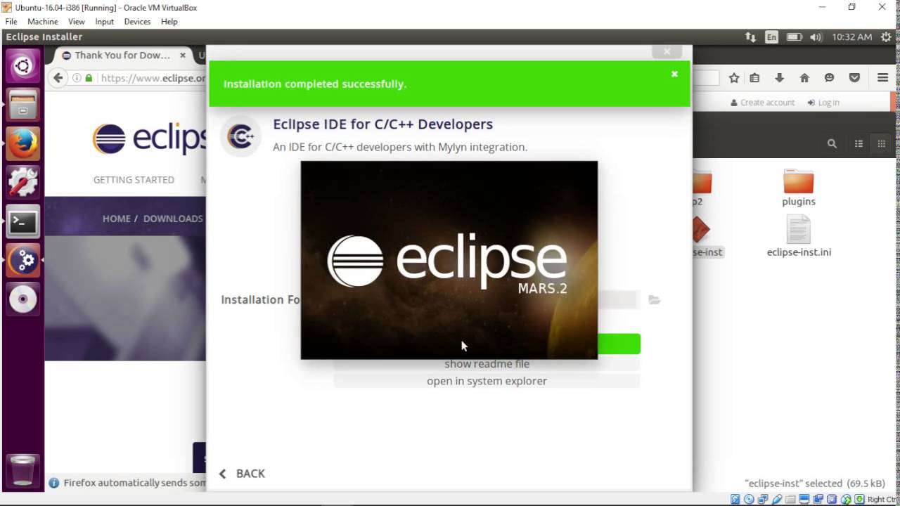 eclipse ide install