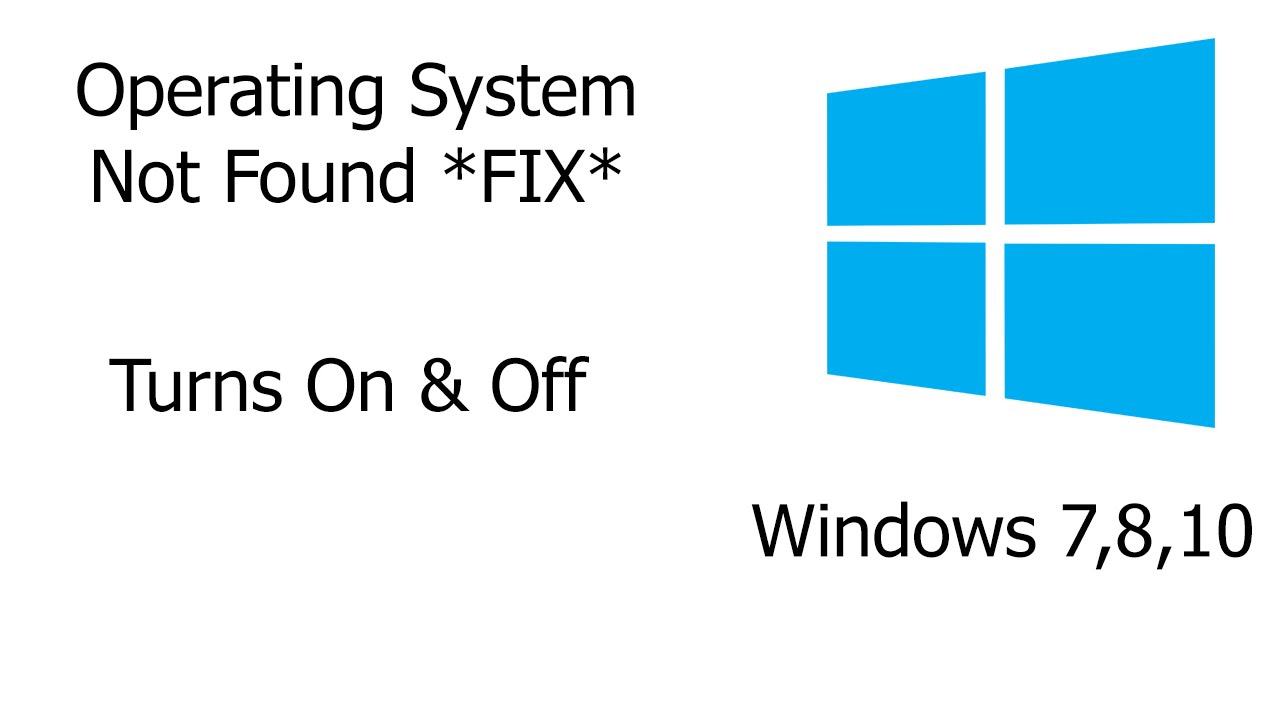 Windows fix. Windows Operation System. Operating System not found. Operation System Fix. Not found Windows.