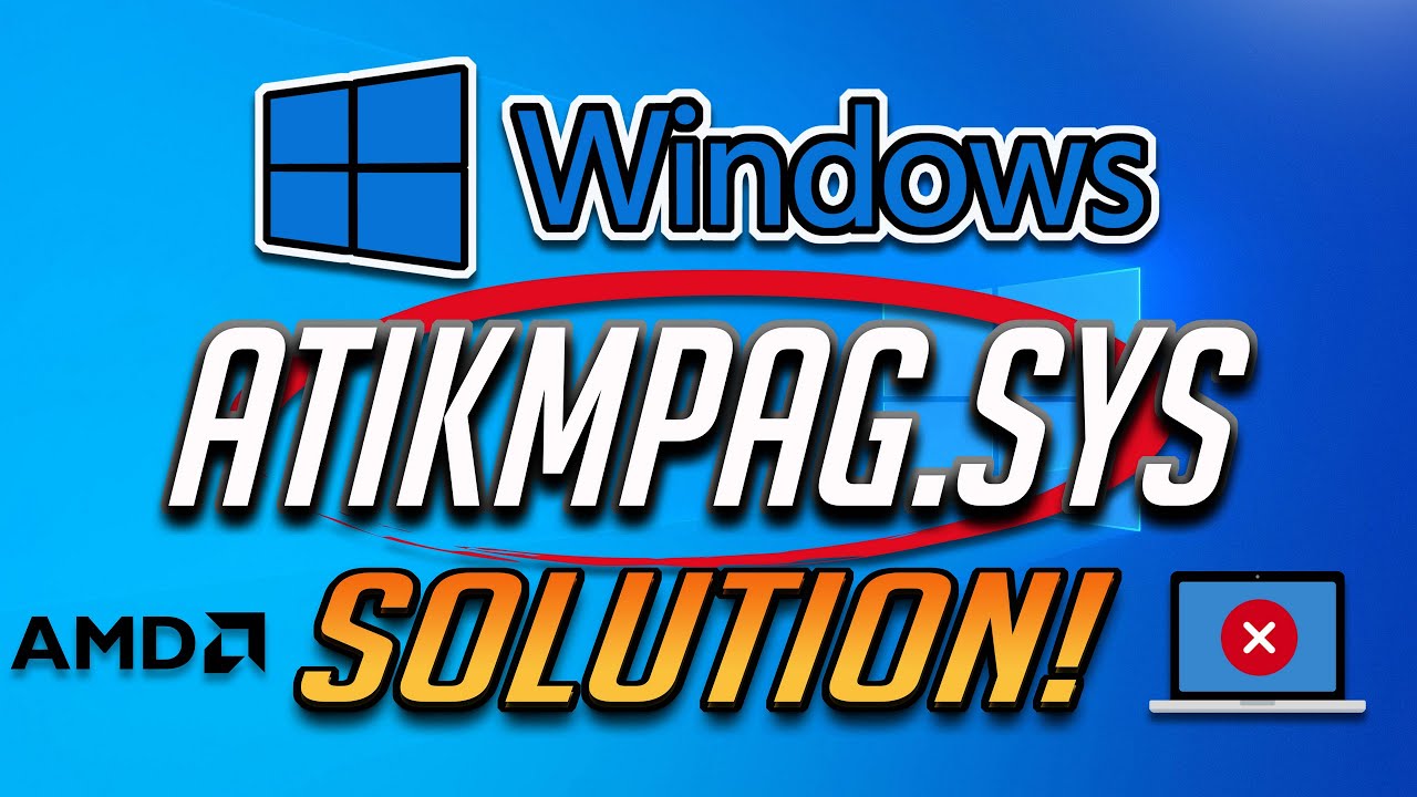 Video Tdr Failure Windows 10/8/7 Fixed - Atikmpag.Sys How to Fix Video