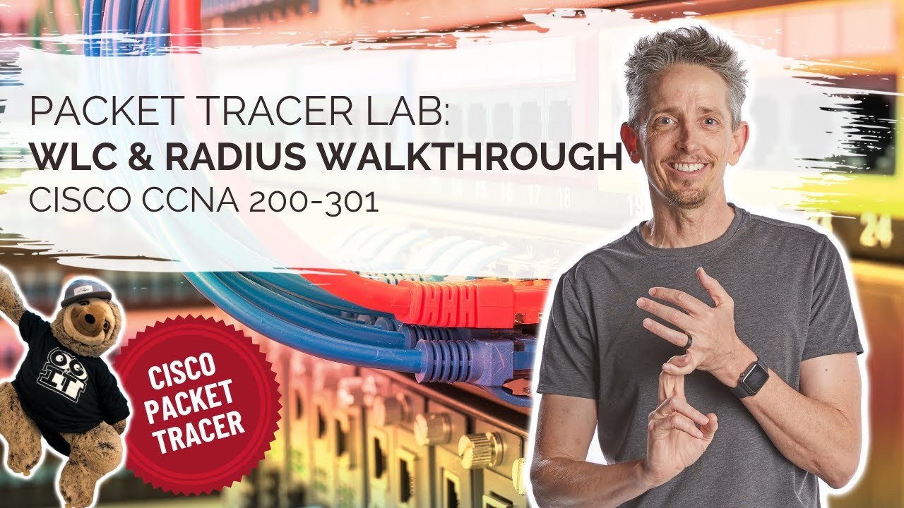 WLC & RADIUS Lab Walk-Through | Cisco CCNA 200-301 > BENISNOUS