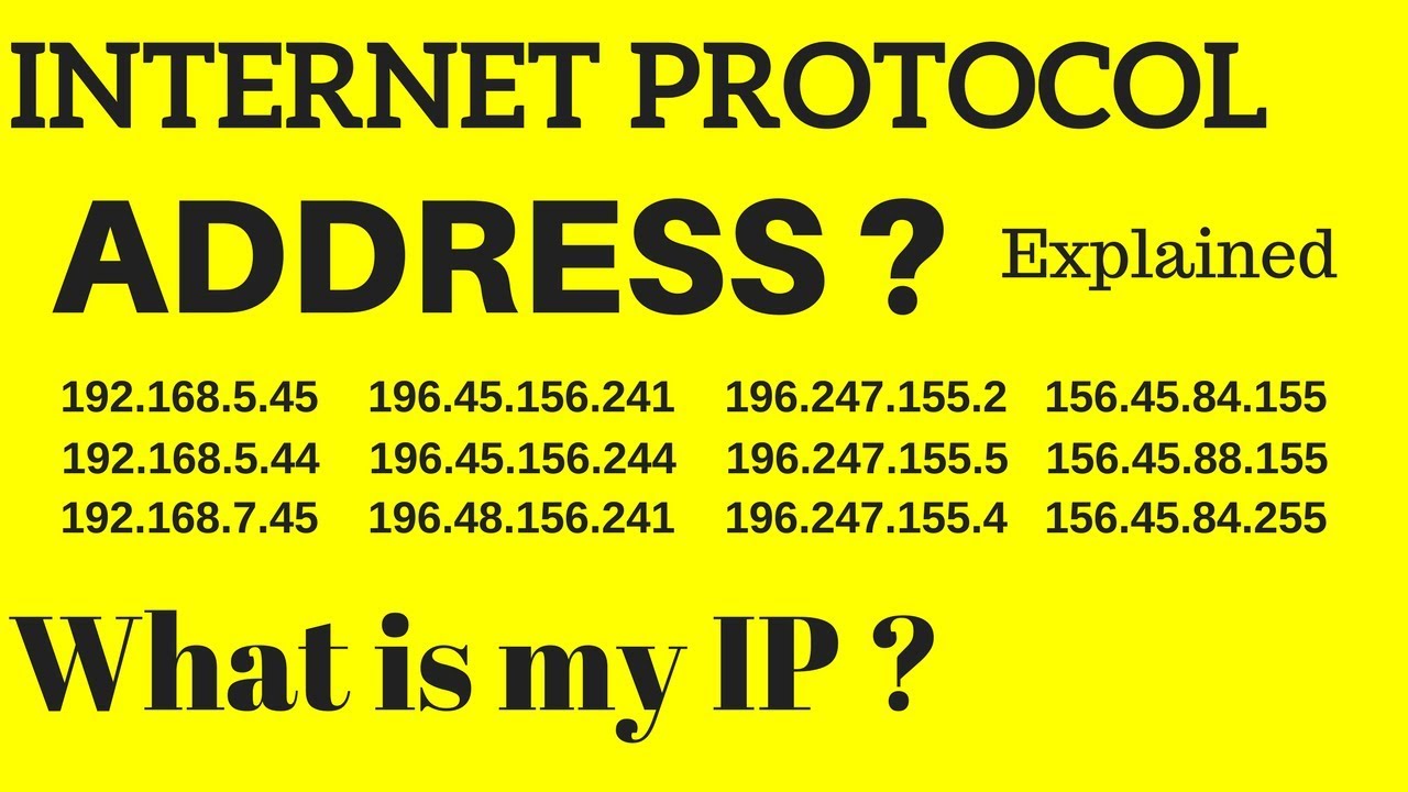 my ip adress