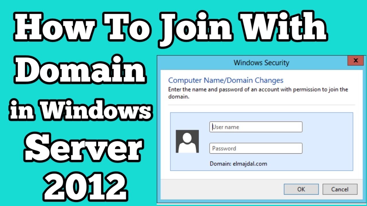 join domain windows server 2012 r2