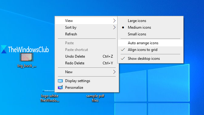 Can’t move desktop icons in Windows 10 – BENISNOUS