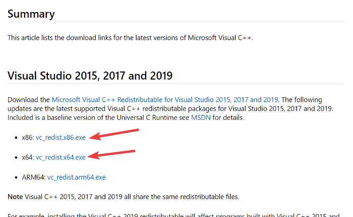 download visual c++