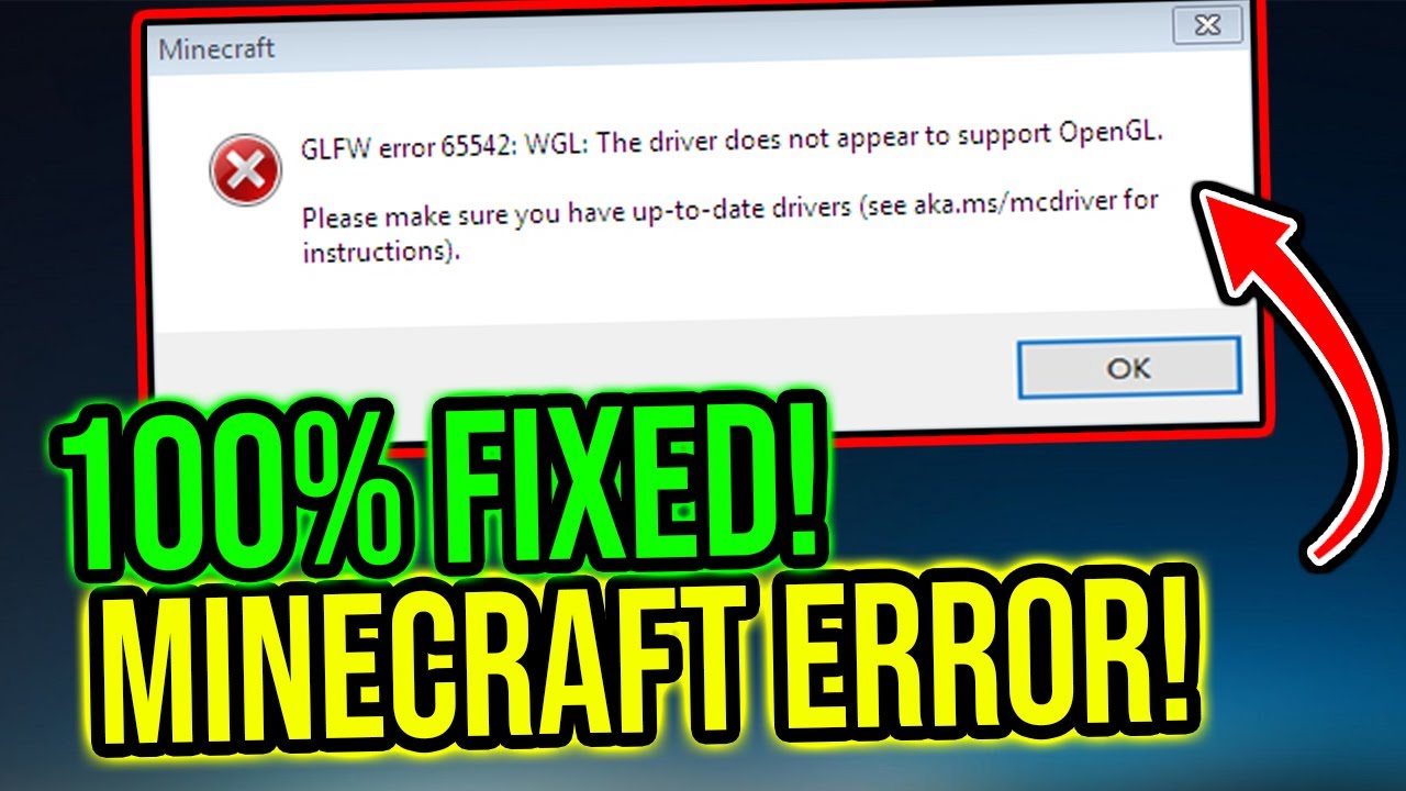 how-to-fix-opengl-error-65543-in-minecraft-item-level-gaming