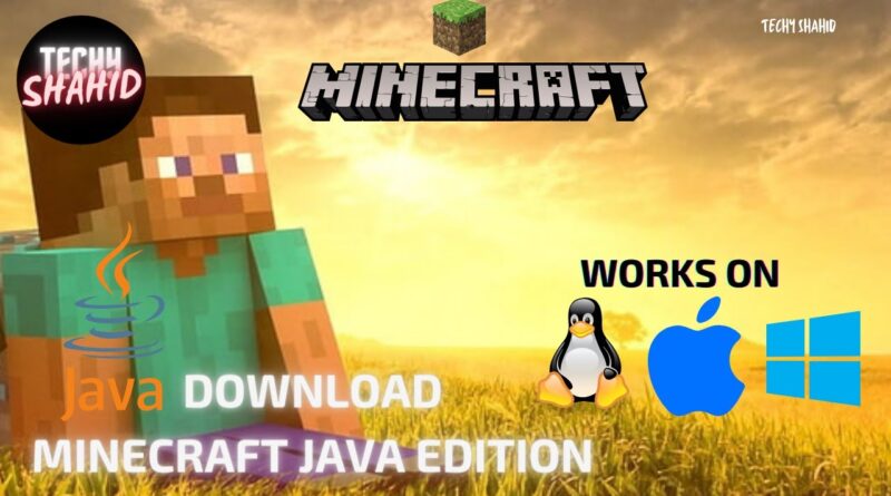 minecraft java edition free download mac