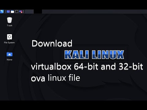 kali linux virtualbox 64 bit image