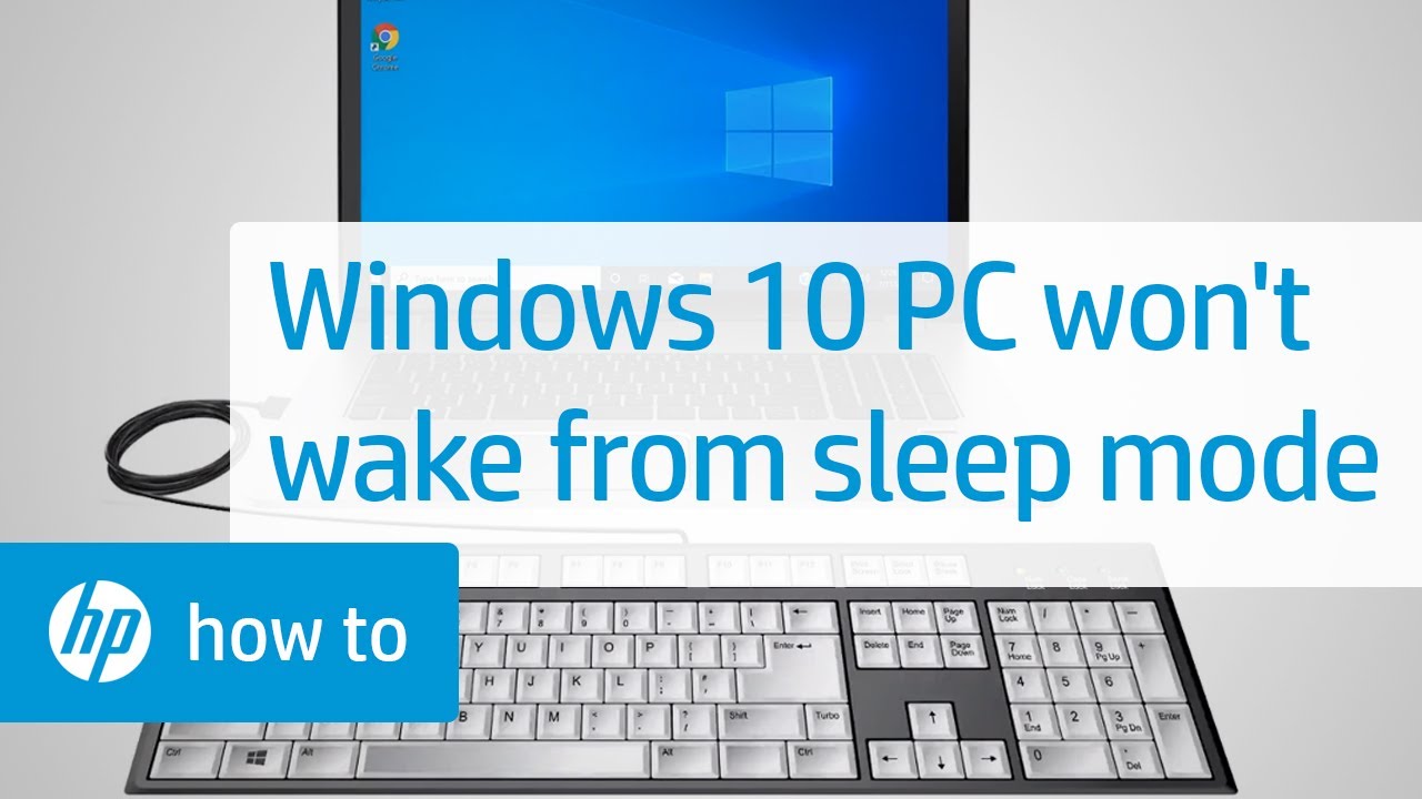 windows 10 doesn't wake from sleep