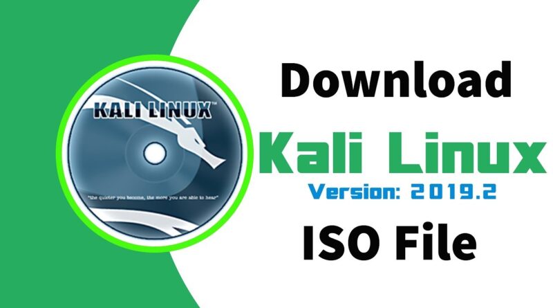 kali linux iso file