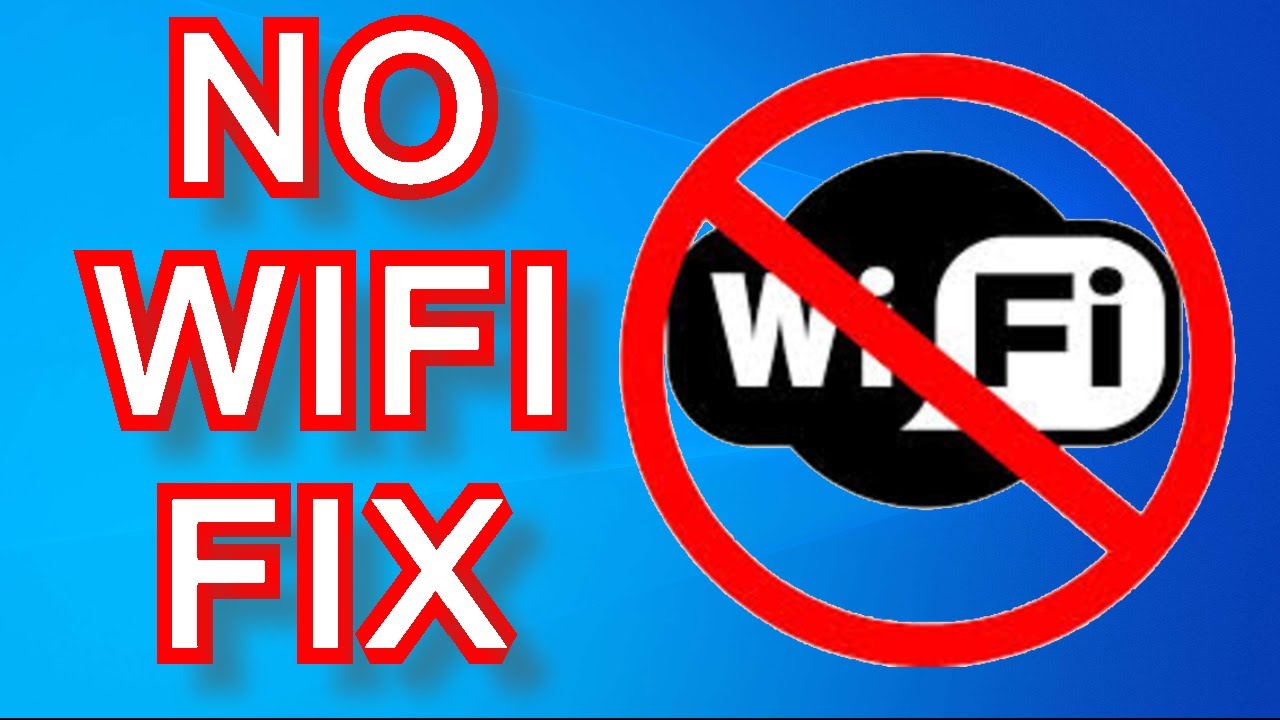 How To Fix Wifi Connection Problems In Windows 10 8 7 Red X On Wifi