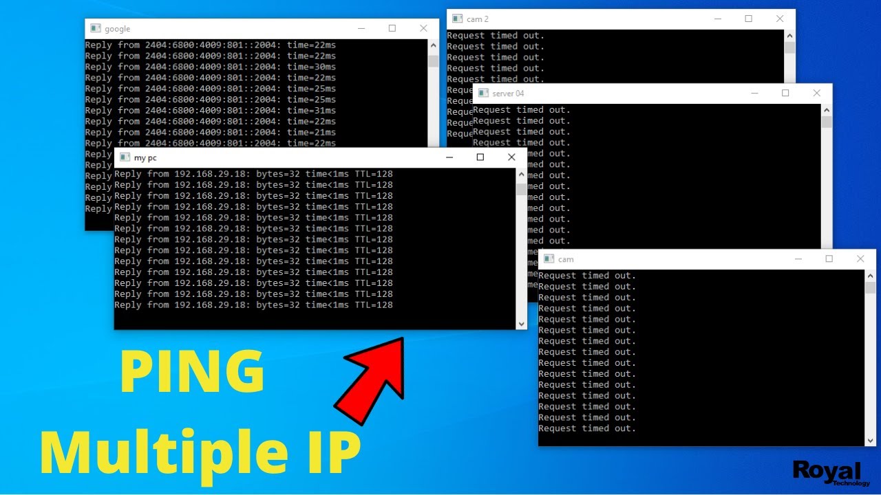 ping ip loopback