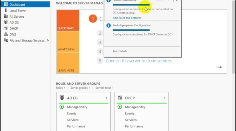 How To Configure DHCP On Windows Server 2016