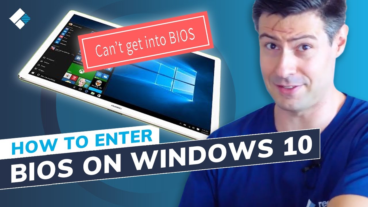 How to enter the bios