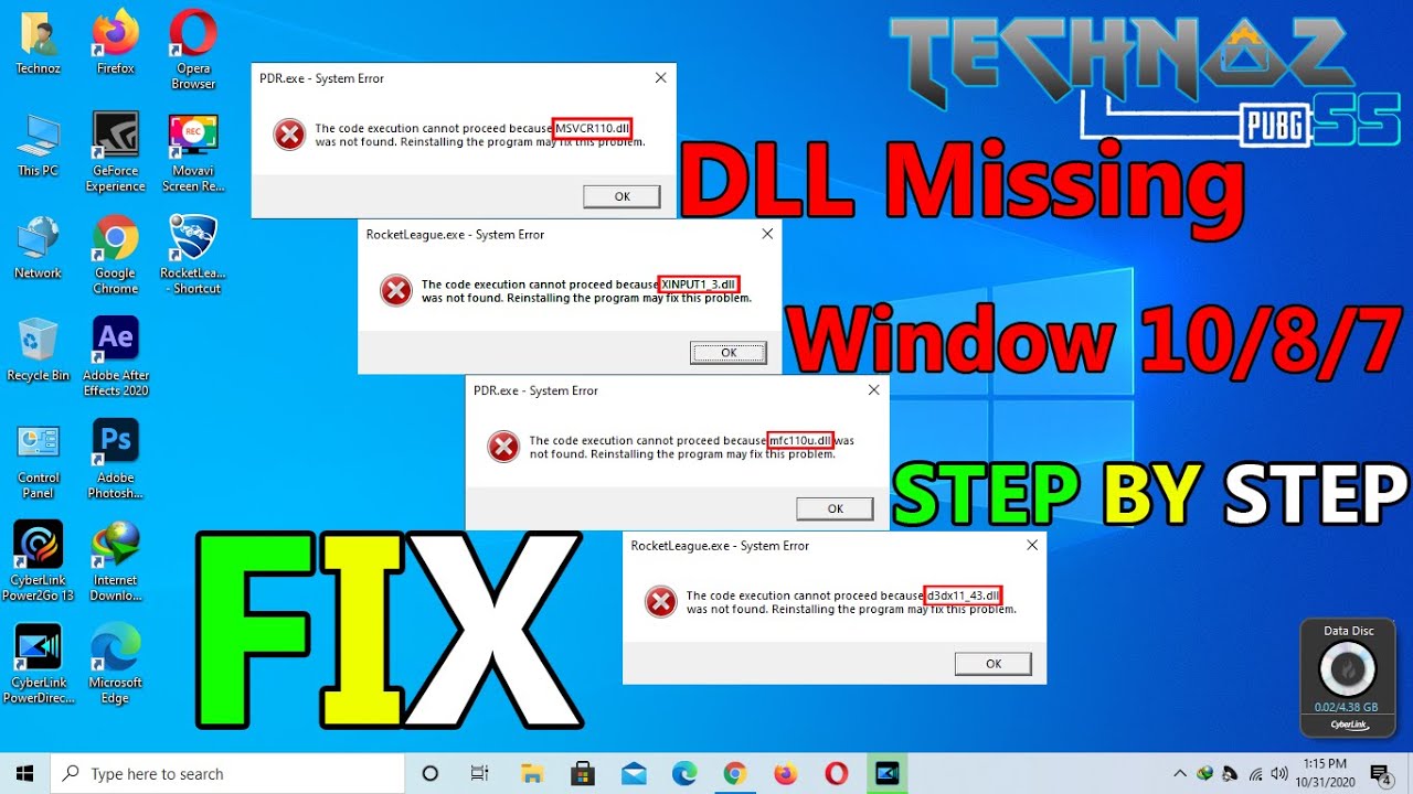 download all dll files for windows 7 64 bit