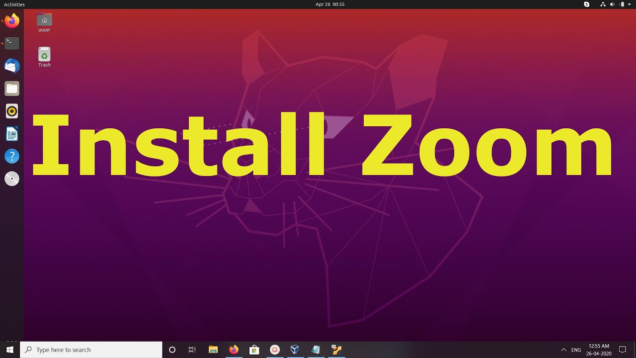 how to install zoom on ubuntu