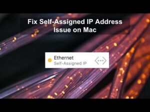 self assigned ip address apple support