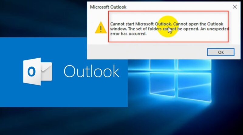 new install of outlook 2016 will not open