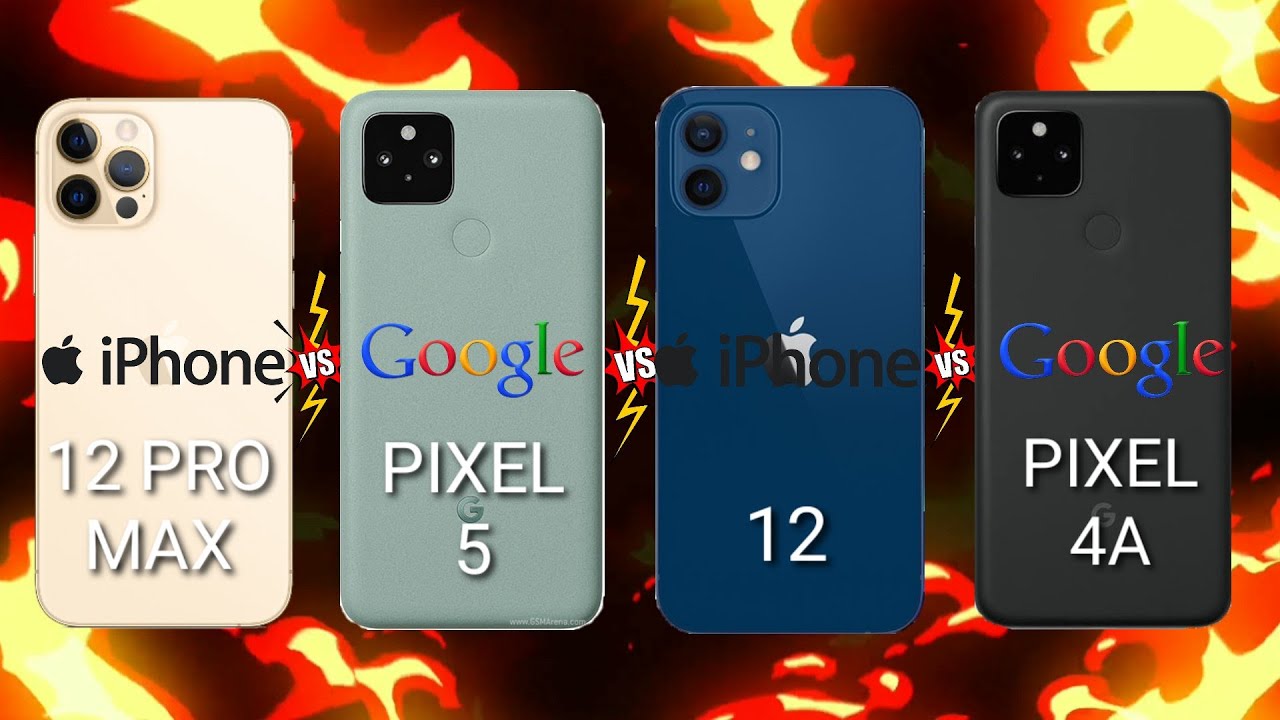 google pixel 6 5g vs iphone 12