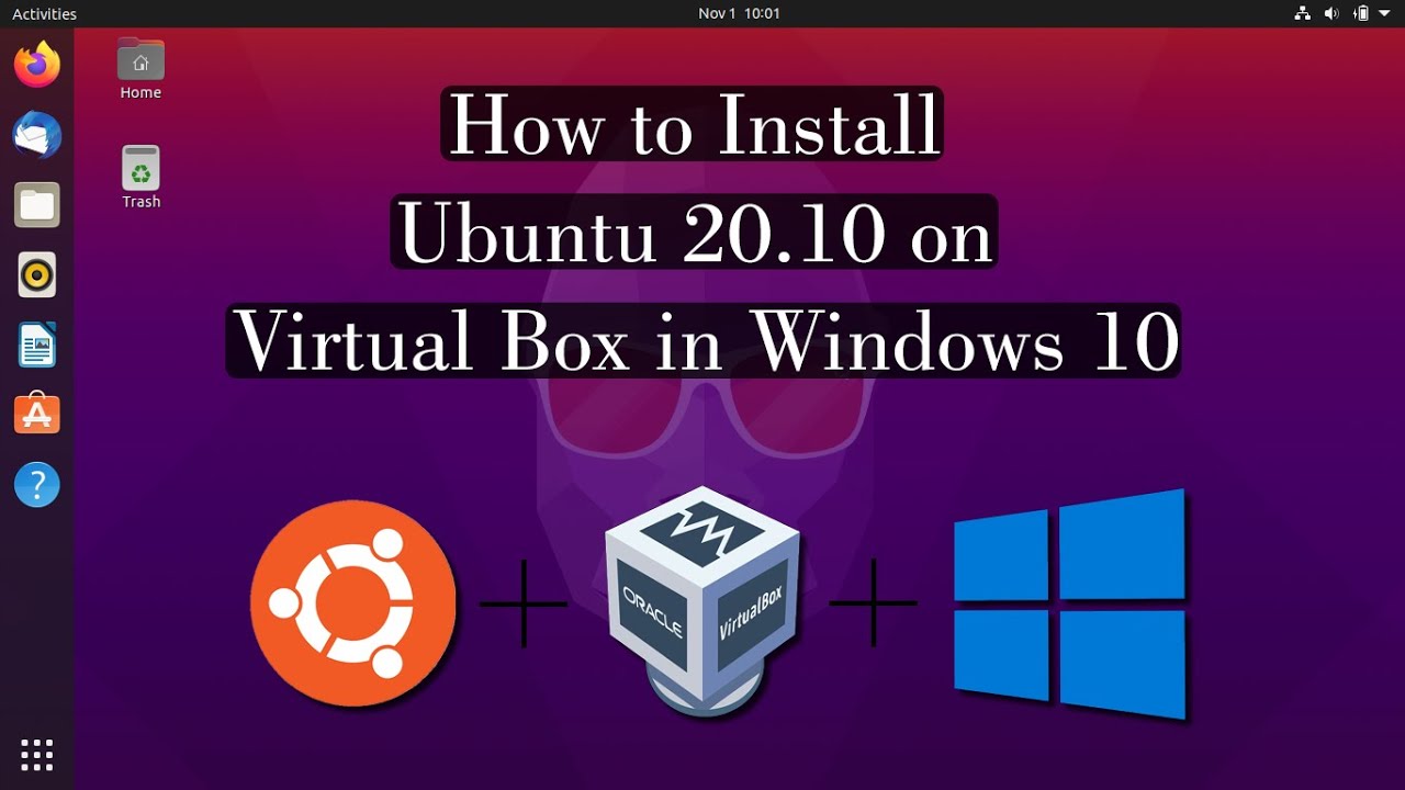 install windows 10 in virtualbox ubuntu