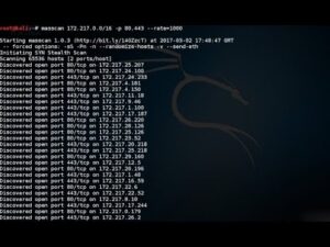 Masscan kali linux как пользоваться