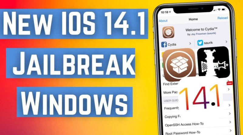 NEW Jailbreak IOS 14.1 Windows | Checkra1n Jailbreak IOS 14 & IOS 14.1