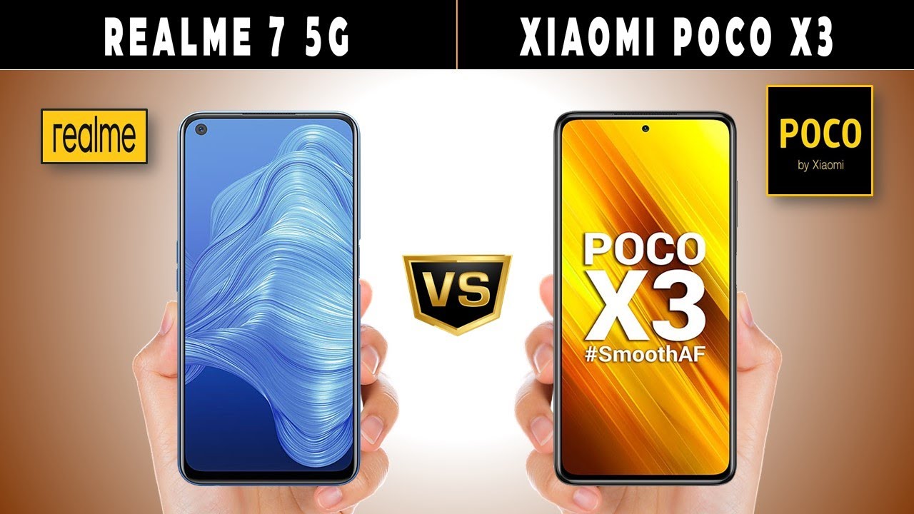 Сравнение poco x3 и realme 7 5g