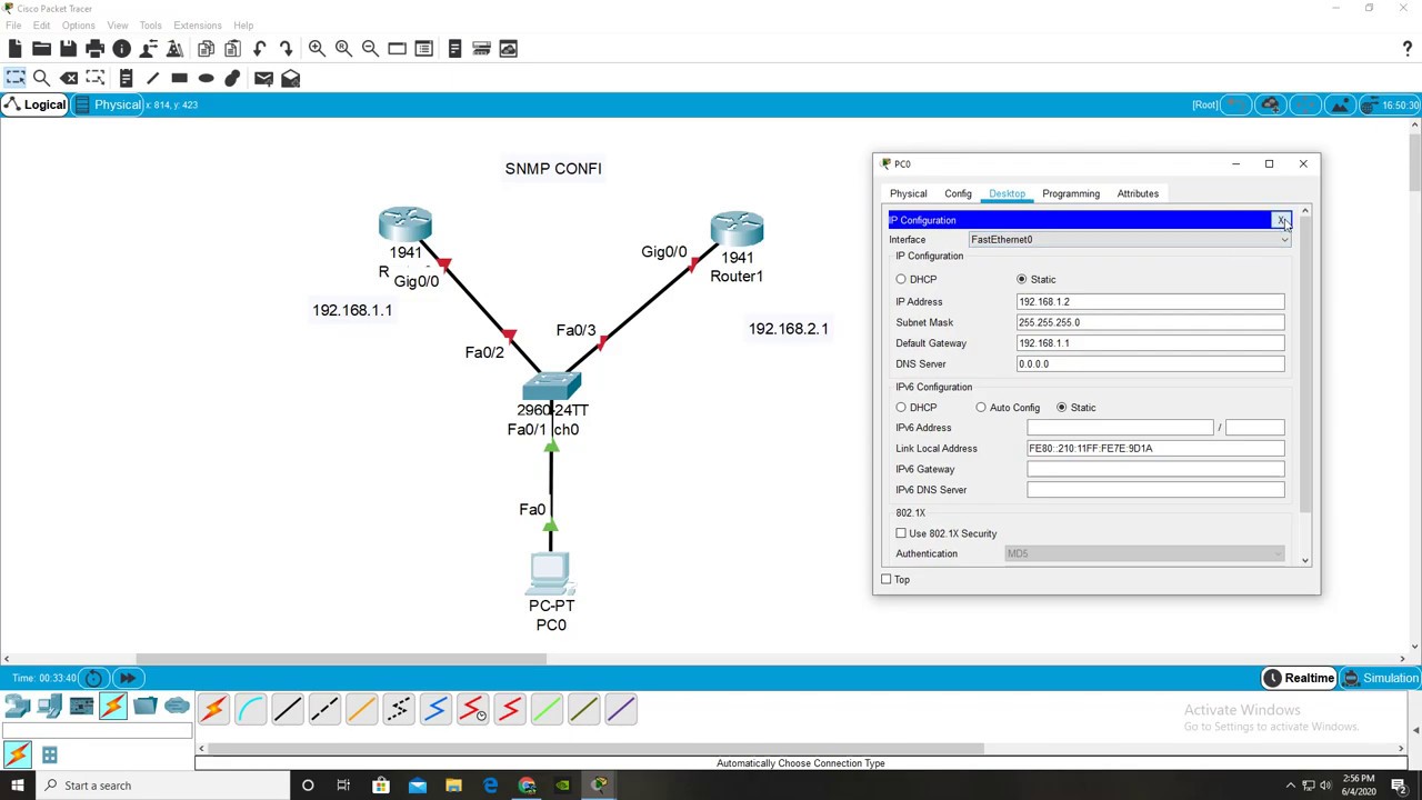 packet tracer 8.3.1.2 issue
