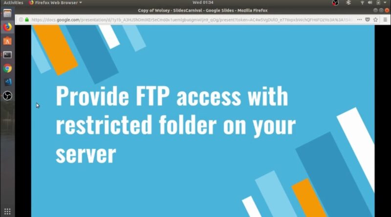 Setup FTP On Ubuntu Server Hindi