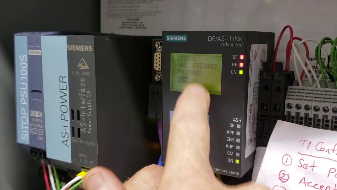 Siemens Profibus As I Gateway Node Id Ip Address Configuration