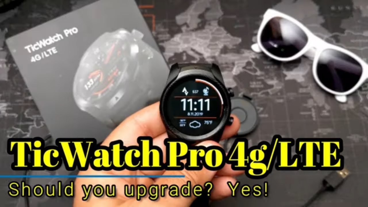 Настройка ticwatch pro 4g