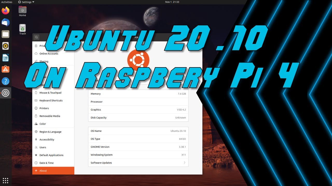 Raspberry pi 4 тормозит ютуб ubuntu