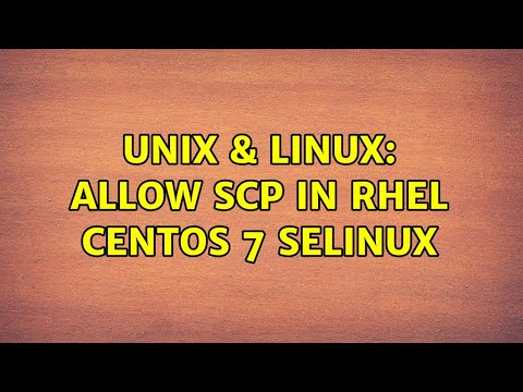 Scp linux не работает