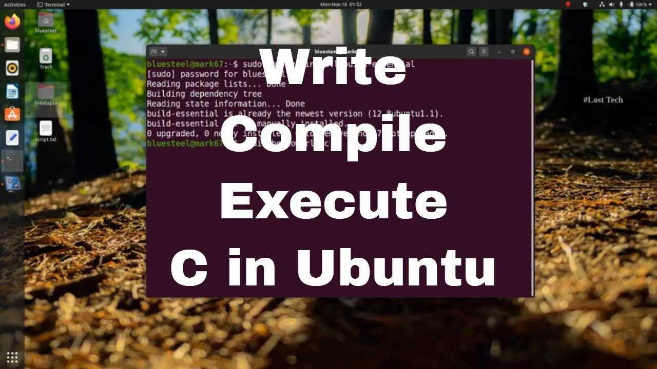 run-first-c-program-on-gcc-linux-ubuntu-youtube