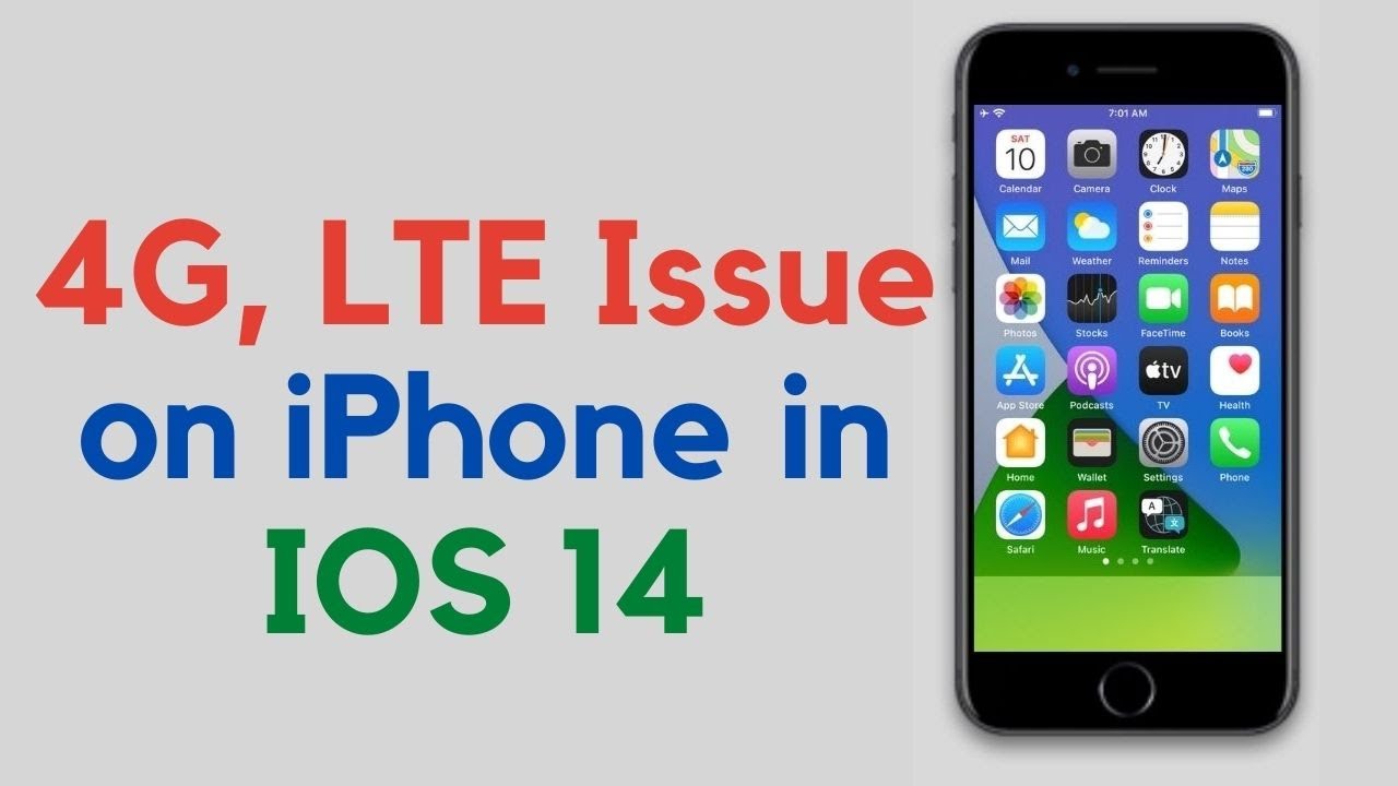 iPhone 4G LTE Not Working After iOS 14.2 Update | iPhone ...