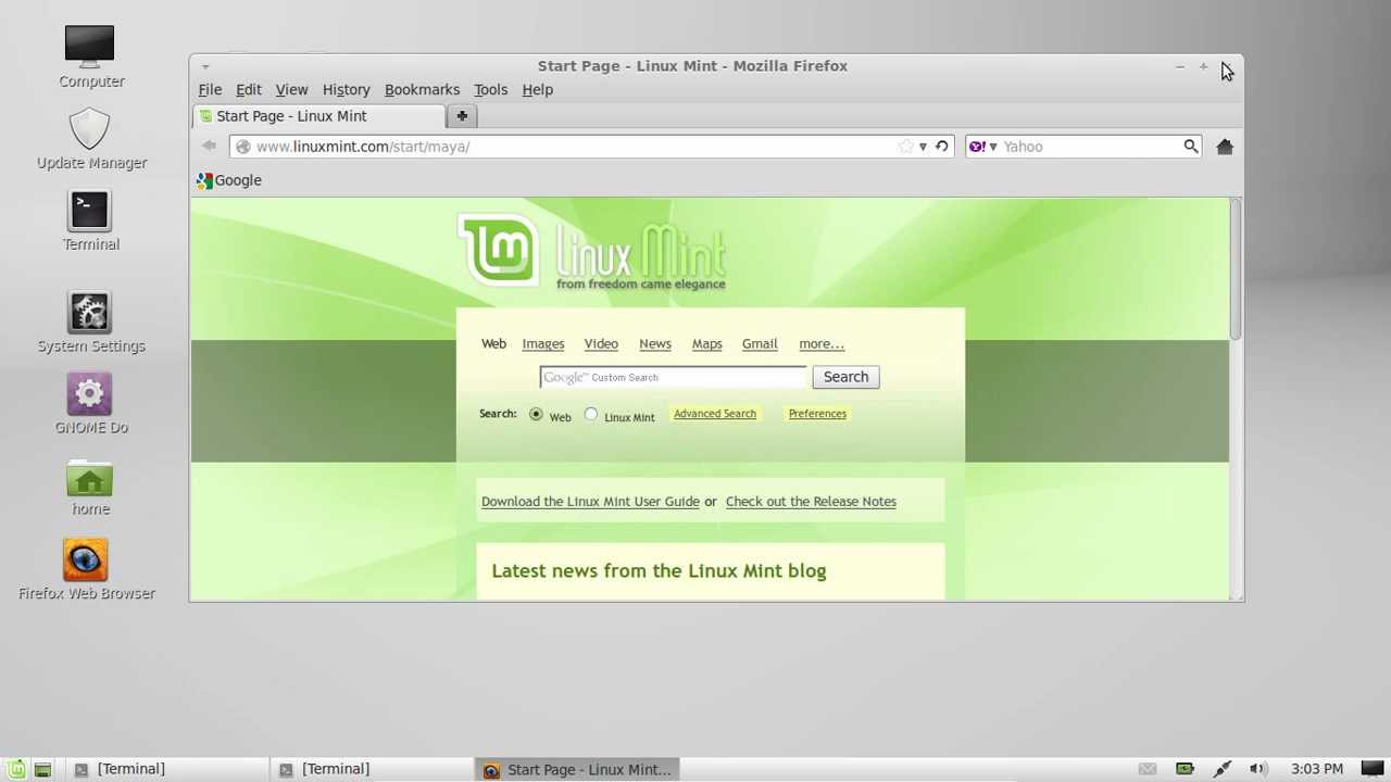 Install Apache Server In Linux Mint 13