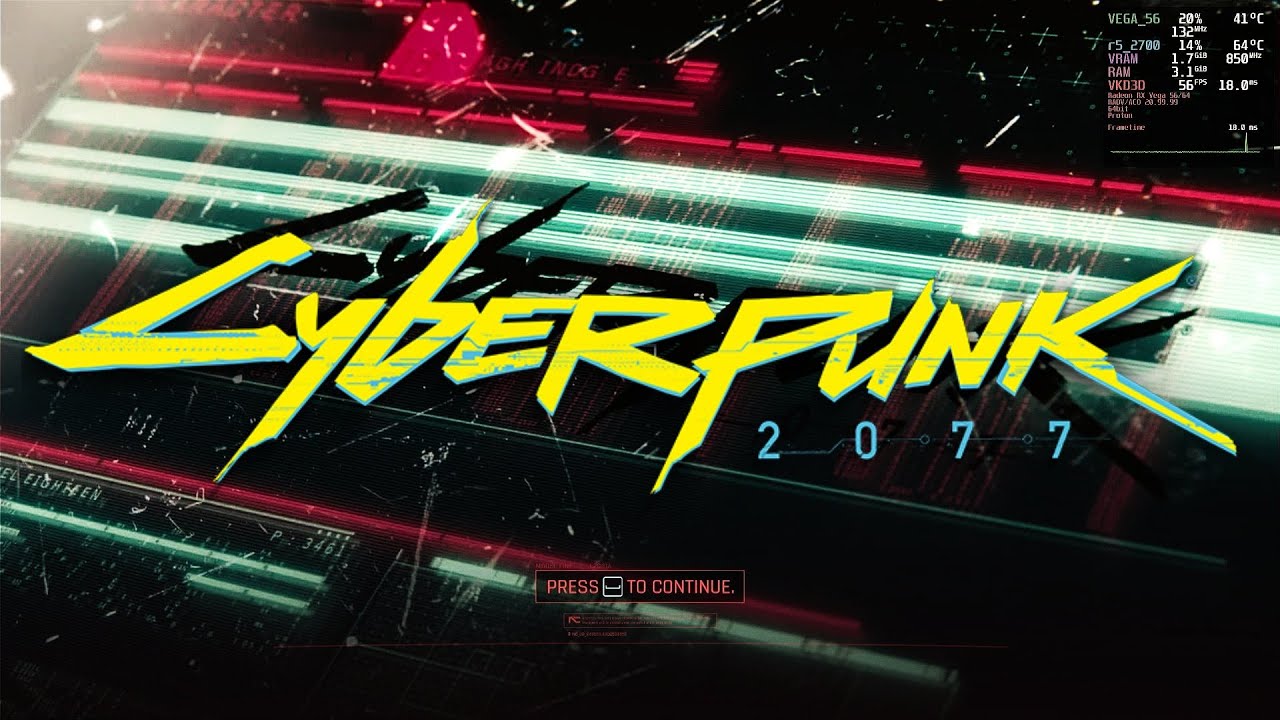 ПростоИграем: Cyberpunk 2077 | Ubuntu 20.10 | PortProton 48 | VEGA 56 ...