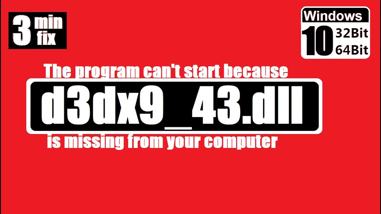 d3dcompiler 43 dll download