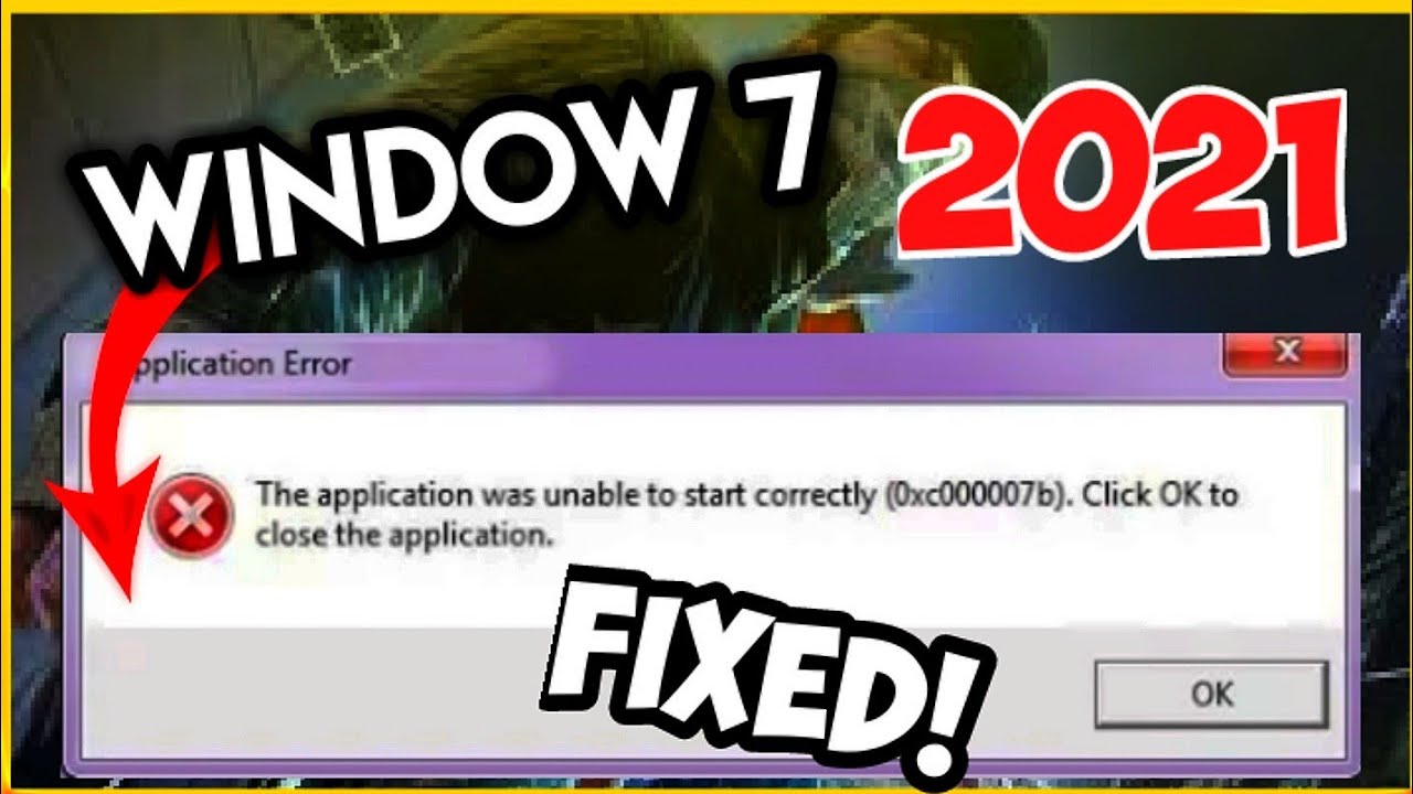 0xc00007b error windows 7 64 bit download