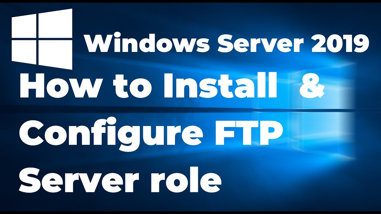 windows ftp server setup