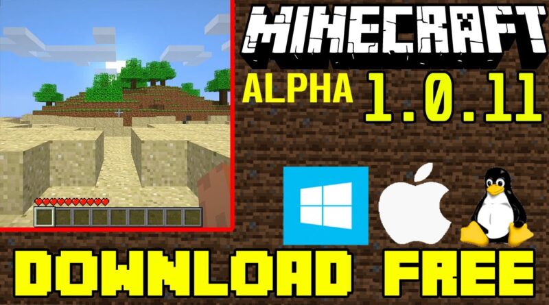 how to download minecraft for free on pc