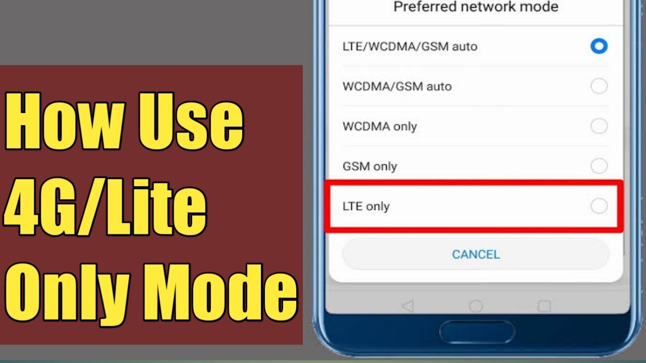 4g only network mode mod apk