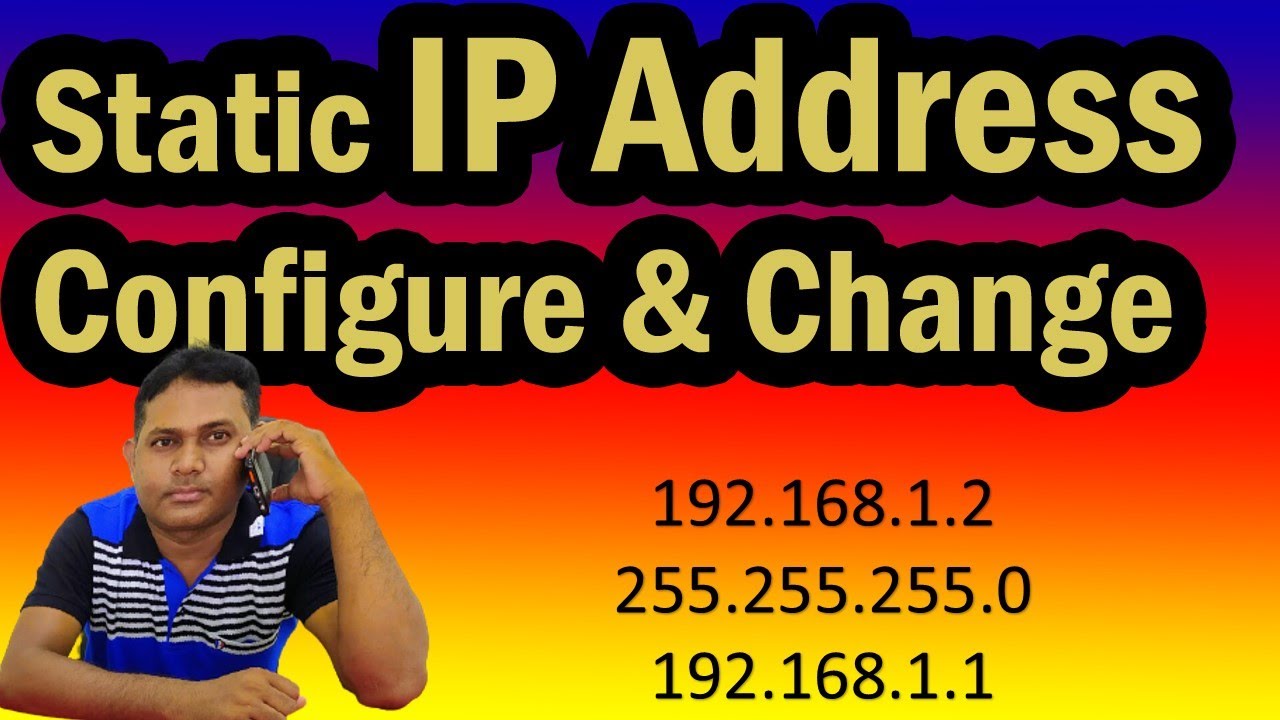 How To Assign A Static IP Address In Windows 7 8 1 10 How To Change 