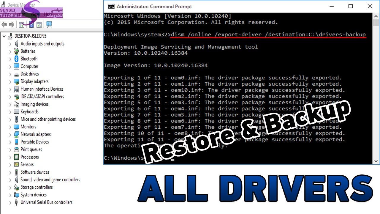 restore windows 10 from usb command prompt