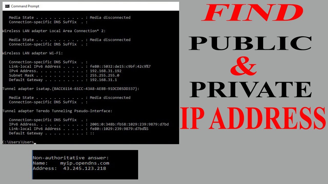 how-to-find-public-and-private-ip-address-of-internet