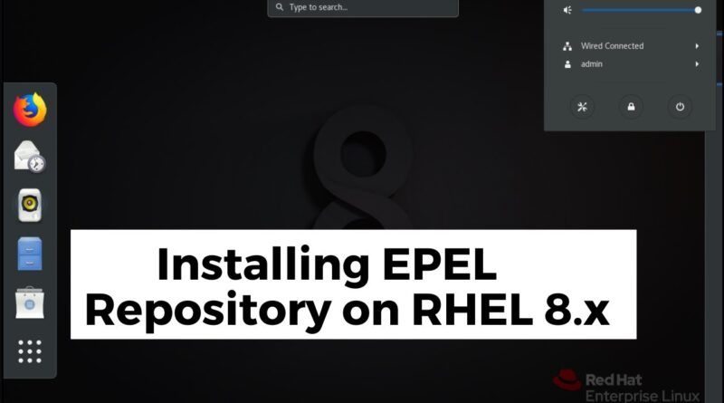 how-to-install-epel-repository-on-rhel-8